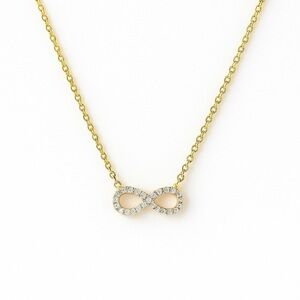 ⚜️ Gold and Silver Infinity Necklace